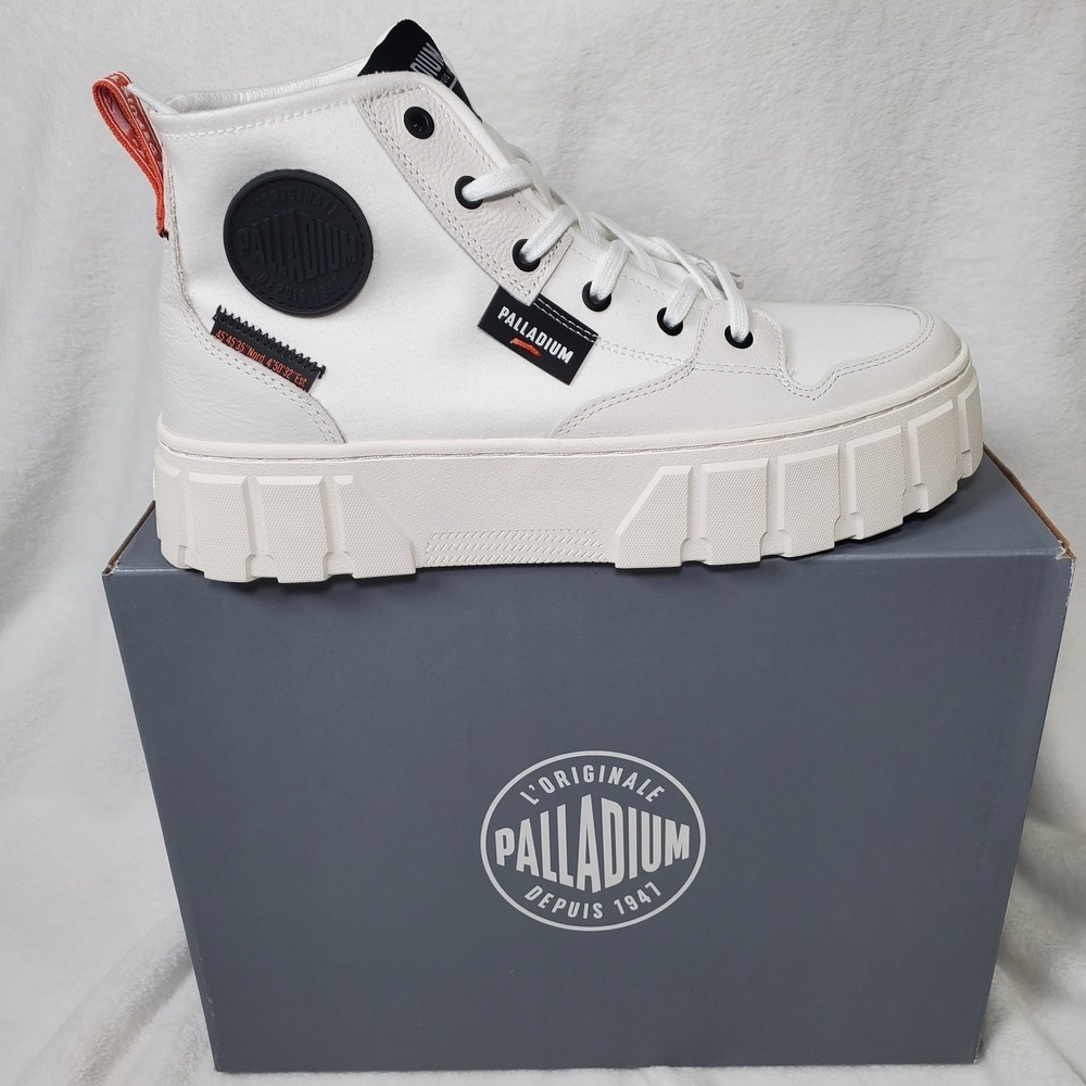 Palladium Pallatower Hi Top Sneakers Y2K Streetwear Platform Womens 10 Men 8.5 - Picture 1 of 7